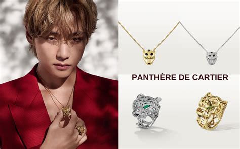 cartier brand ambassador kim taehyung.